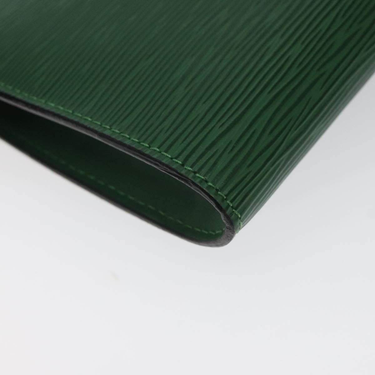 Louis Vuitton Petite Noe Handbag Monogram Canvas, GREEN, LEATHER, Clutche & pouche