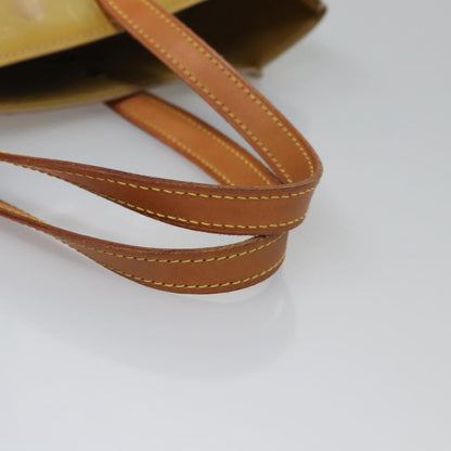Louis Vuitton Reade Handbag Monogram Vernis, Beige, Patent Leather, Handbag