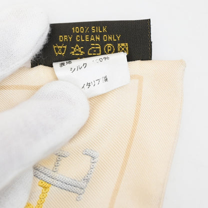 Louis Vuitton Bandeau Headband Monogram Denim, BEIGE, SILK, Scarve & shawl