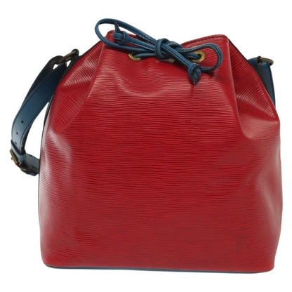 Louis Vuitton Petit Noe Handbag Epi Leather, RED, LEATHER, Shoulder bag