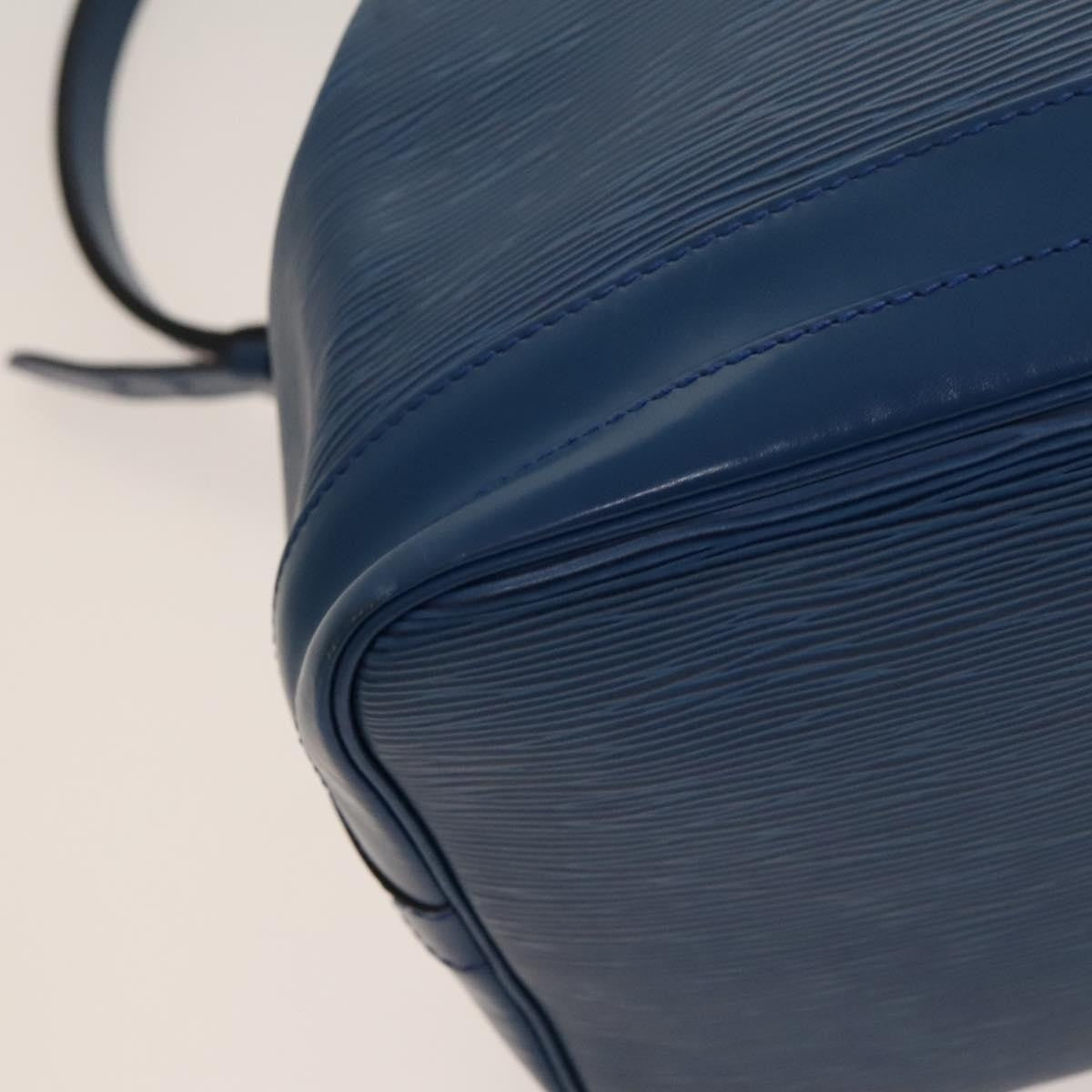 Louis Vuitton Noe Handbag Epi Leather, BLUE, LEATHER, Handbag