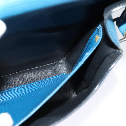 Louis Vuitton Cartouchiere Handbag Epi Leather, BLUE, LEATHER, Shoulder bag