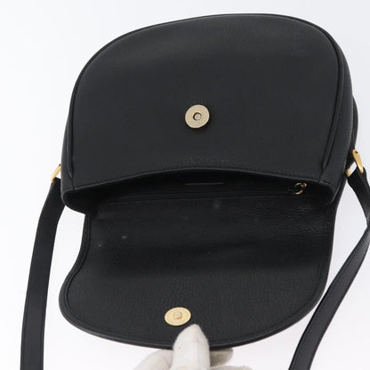 Gucci Vintage Shoulder Bag Leather, BLACK, LEATHER, Shoulder bag