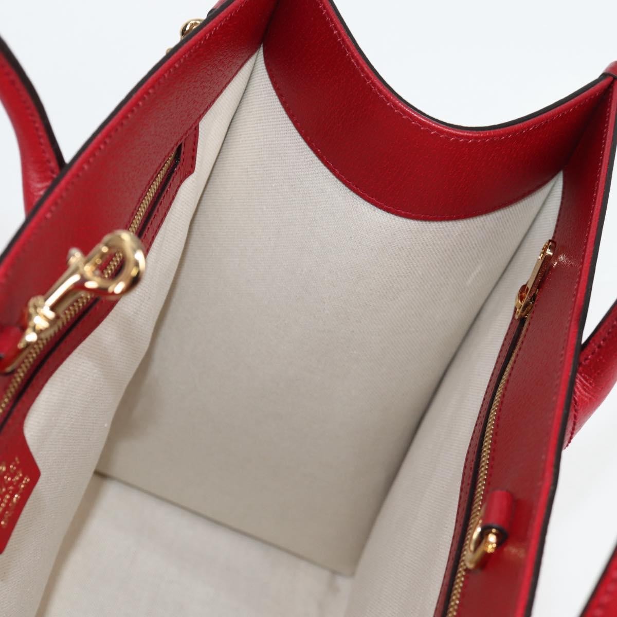 Gucci Doraemon Tote Printed Mini GG Coated Canvas, BROWN, CANVAS, Tote bag