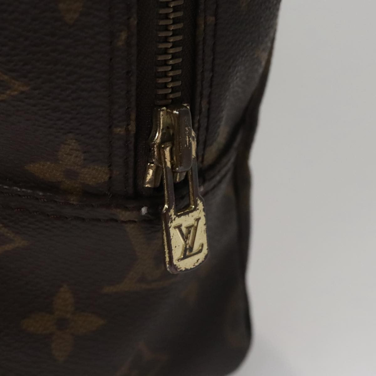 Louis Vuitton Trousse Toiletry Pouch Monogram Canvas, BROWN, CANVAS, Toiletry Case