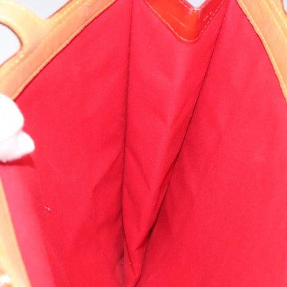 Louis Vuitton Stanton Handbag Monogram Vernis, RED, PATENT_LEATHER, Tote bag