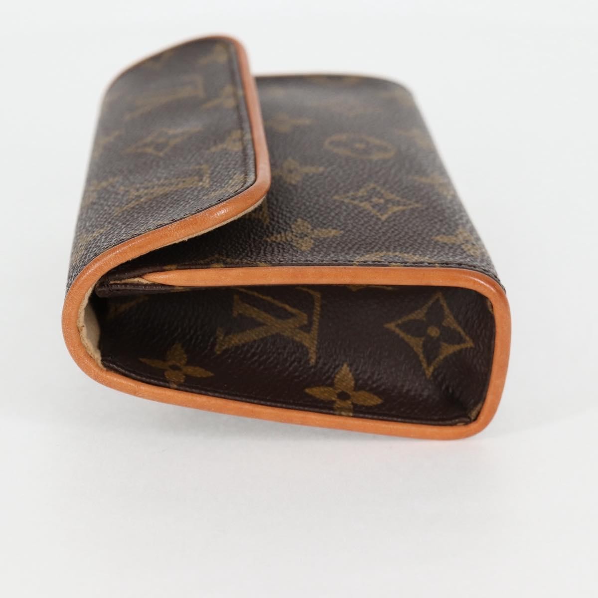 Louis Vuitton Florentine Waist Bag Monogram Canvas, Brown, Canvas, Clutch