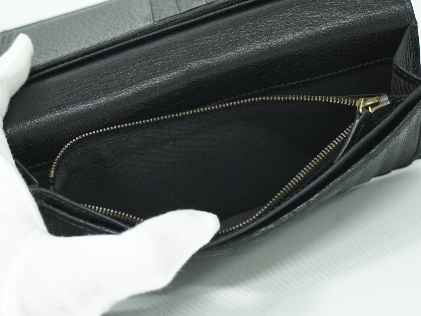 Gucci GG Marmont Wallet Leather, BLACK, LEATHER, Wallets