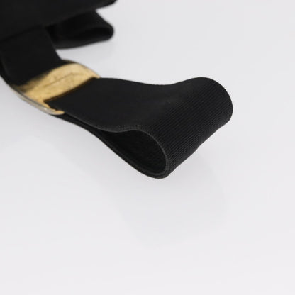 Salvatore Ferragamo Vala Clutch bag Nylon, BLACK, NYLON, Clutche & pouche