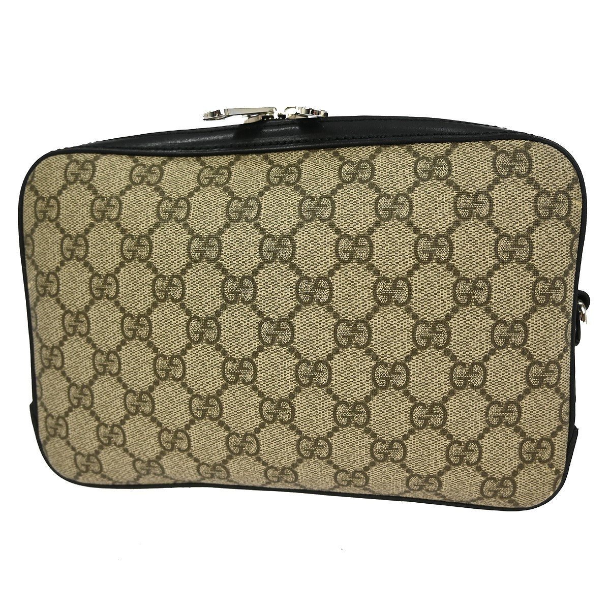Gucci Camera Shoulder Bag GG Coated Canvas, BEIGE, CANVAS, Shoulder bag