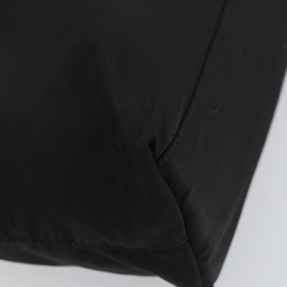Prada Vintage Zip Tote Tessuto, Black, Nylon, Tote Bag
