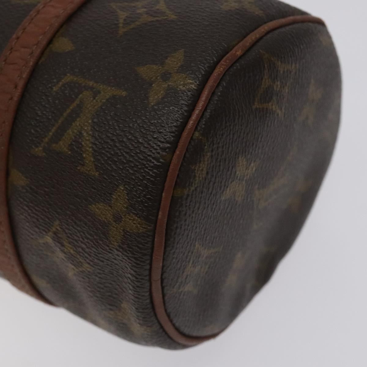 Louis Vuitton Papillon Handbag Monogram Canvas, BROWN, CANVAS, Handbag