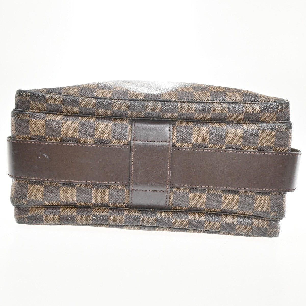 Louis Vuitton Naviglio Handbag Damier, BROWN, CANVAS, Shoulder bag