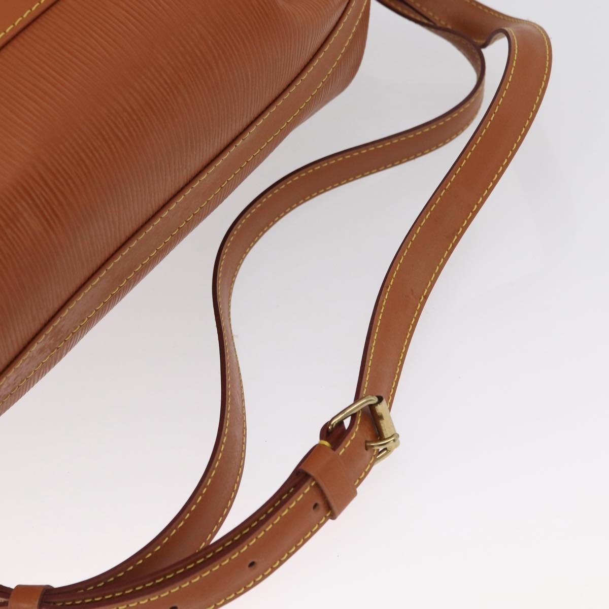 Louis Vuitton Randonnee Backpack Epi Leather, BROWN, LEATHER, Backpack