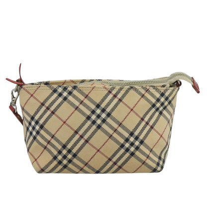 Burberry Shoulder Bag Nova Check Canvas, BEIGE, CANVAS, Shoulder bag