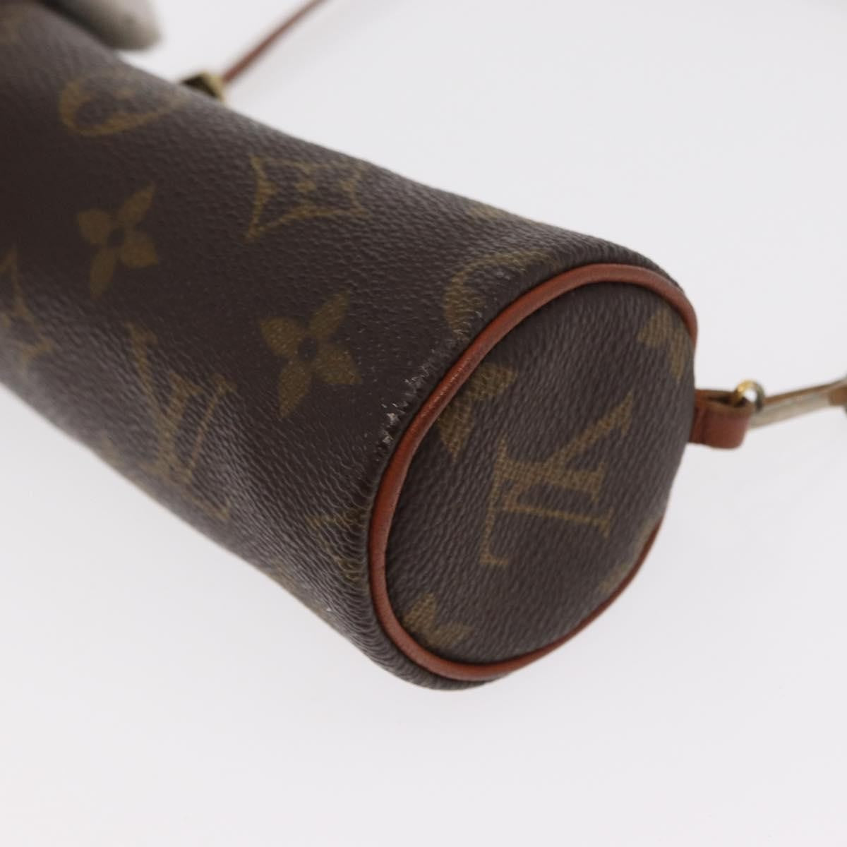 Louis Vuitton Papillon Pochette Monogram Canvas, BROWN, CANVAS, Clutche & pouche