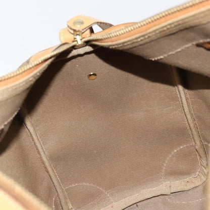 Gucci Vintage Travel bag GG Canvas, Beige, PVC, Travel Bag