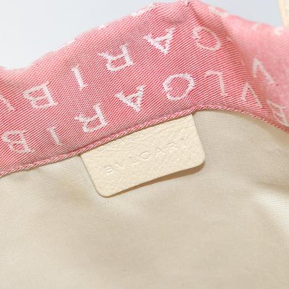 Bvlgari Logomania Handbag Canvas, PINK, CANVAS, Handbag