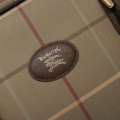Burberry Nova Check Handbag Nova Check Canvas, BEIGE, CANVAS, Handbag