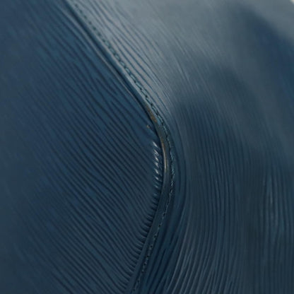 Louis Vuitton Petit Noe Handbag Epi Leather, BLUE, LEATHER, Shoulder bag