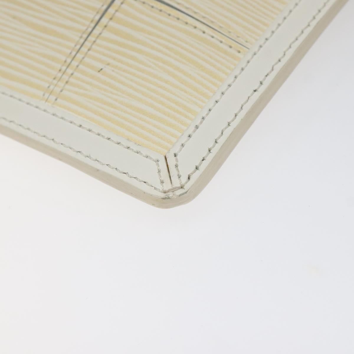 Louis Vuitton Delmonico Pochette Stretch Epi Leather, BEIGE, LEATHER, Clutche & pouche