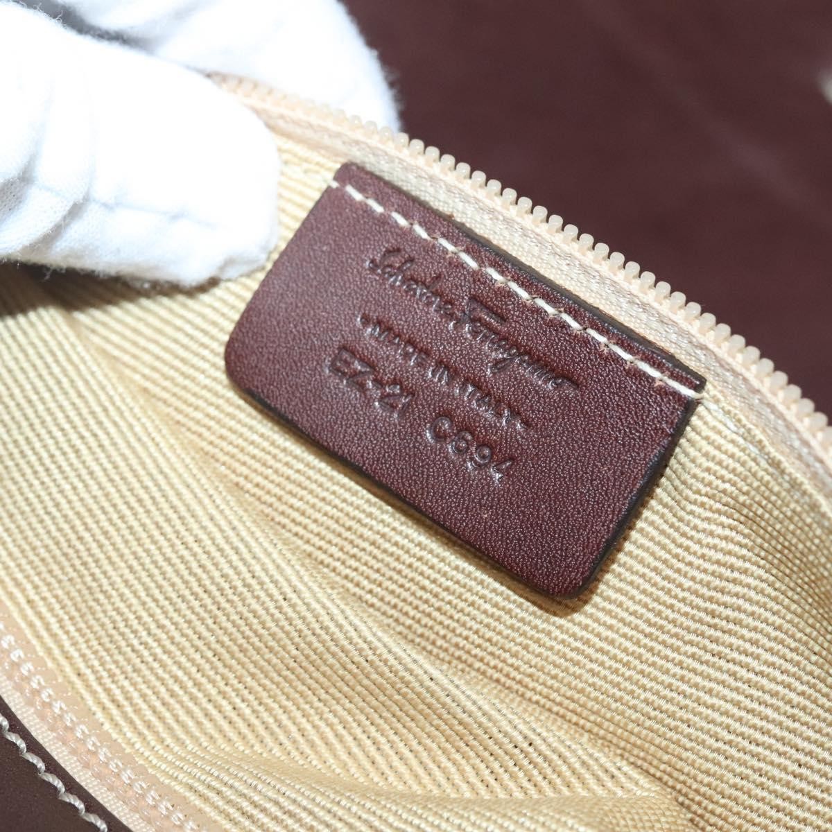 Salvatore Ferragamo Soft W Tote RAFFIA, BROWN, WOOD, Tote bag