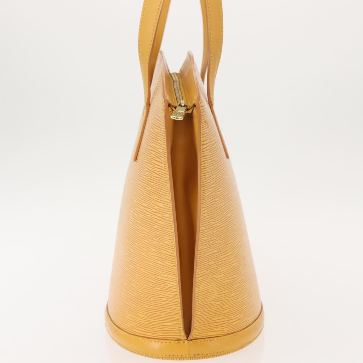 Louis Vuitton Saint Jacques Handbag Epi Leather, YELLOW, LEATHER, Shoulder bag