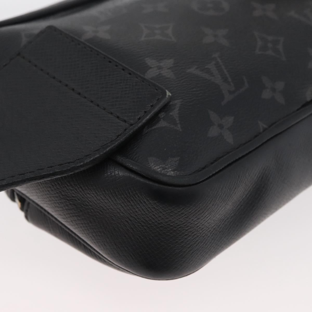 Louis Vuitton Outdoor BumBag Monogram Taigarama, Gray, Canvas, Crossbody Bag