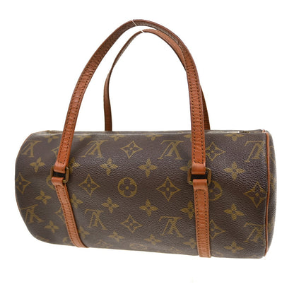 Louis Vuitton Papillon Handbag Monogram Canvas, Brown, Canvas, Handbag