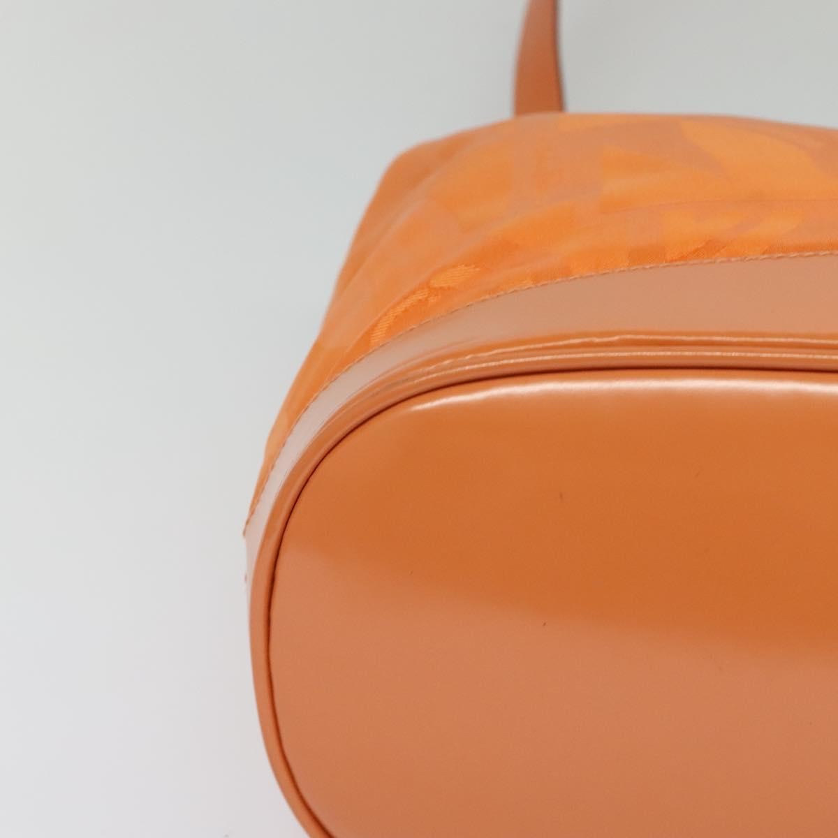 Salvatore Ferragamo Vintage Shoulder Bag Nylon, ORANGE, NYLON, Shoulder bag