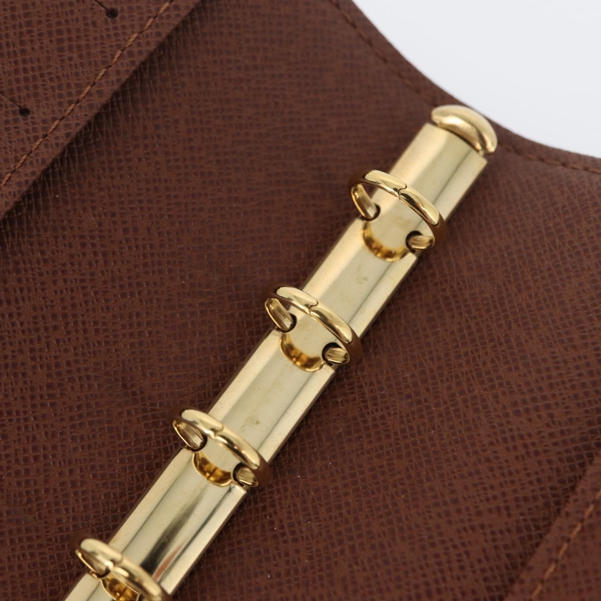 Louis Vuitton Agenda Cover Monogram Panda, Brown, Canvas, Wallet