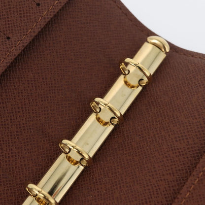 Louis Vuitton Agenda Cover Monogram Panda, Brown, Canvas, Wallet