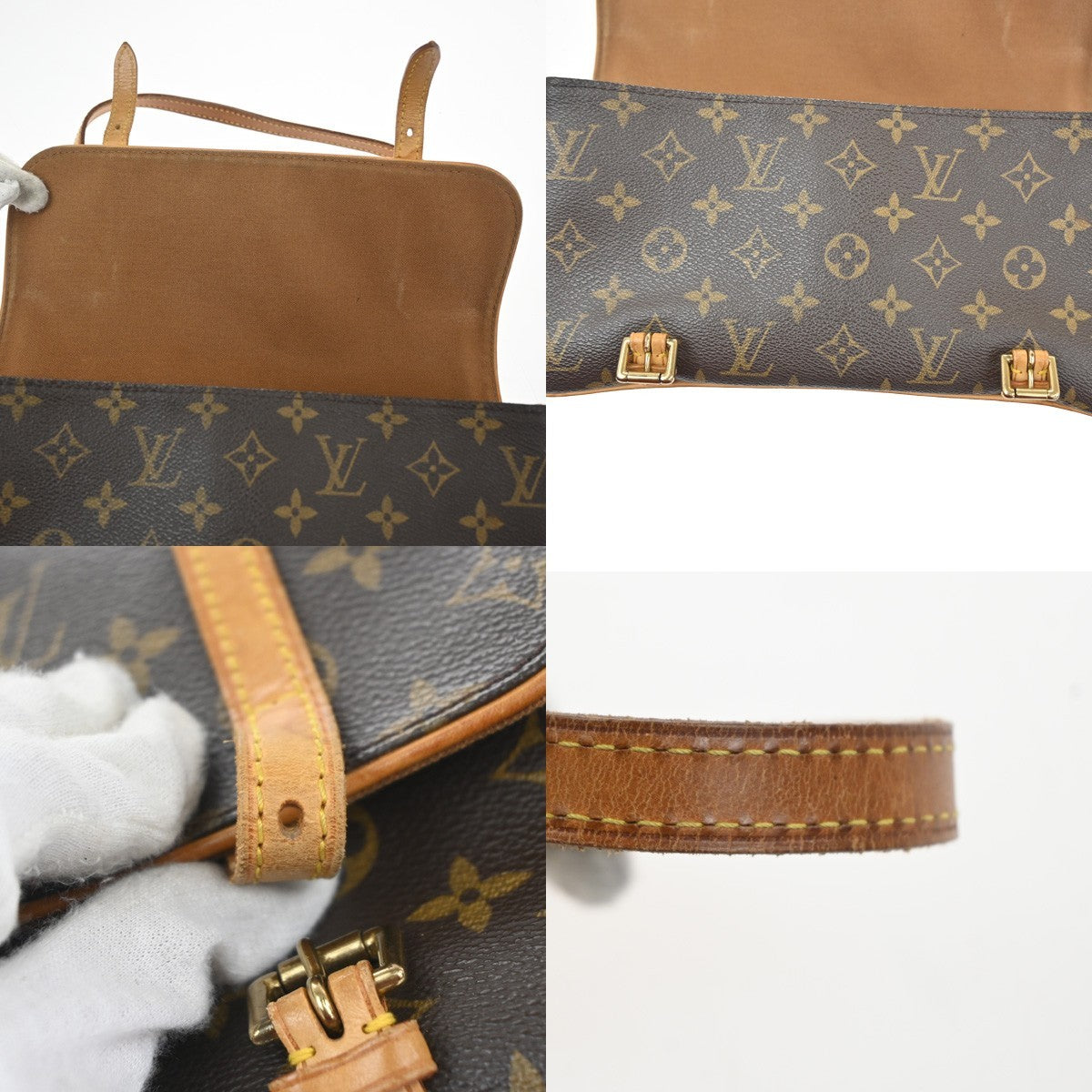 Louis Vuitton Marelle Shoulder Bag Monogram Canvas, BROWN, CANVAS, Shoulder bag