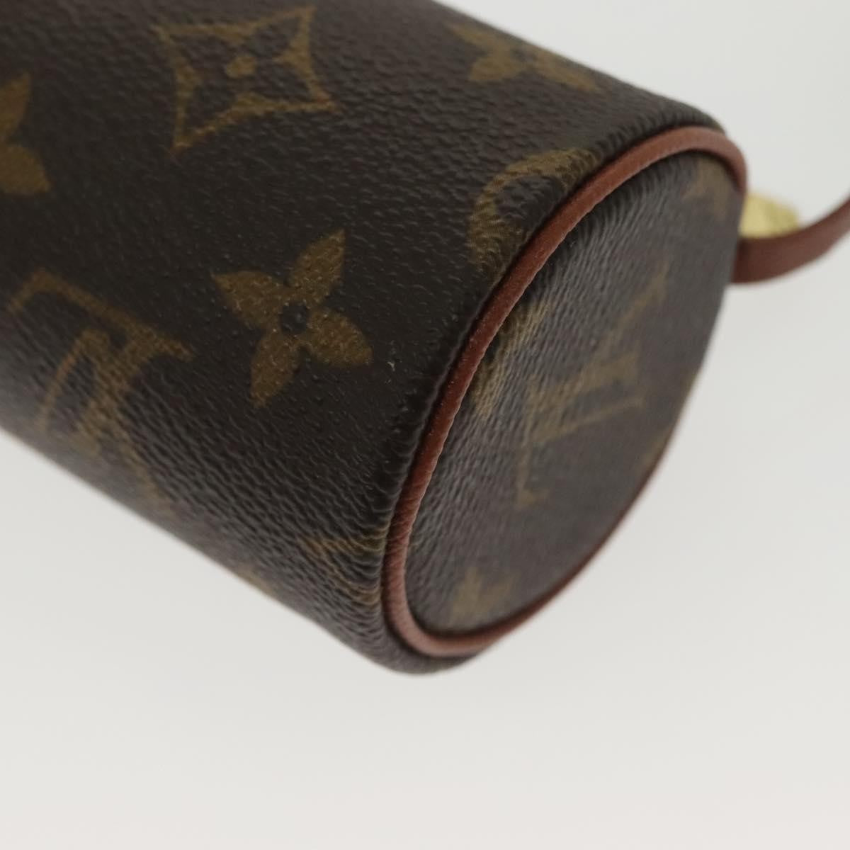 Louis Vuitton Papillon Pochette Monogram Canvas, BROWN, CANVAS, Handbag
