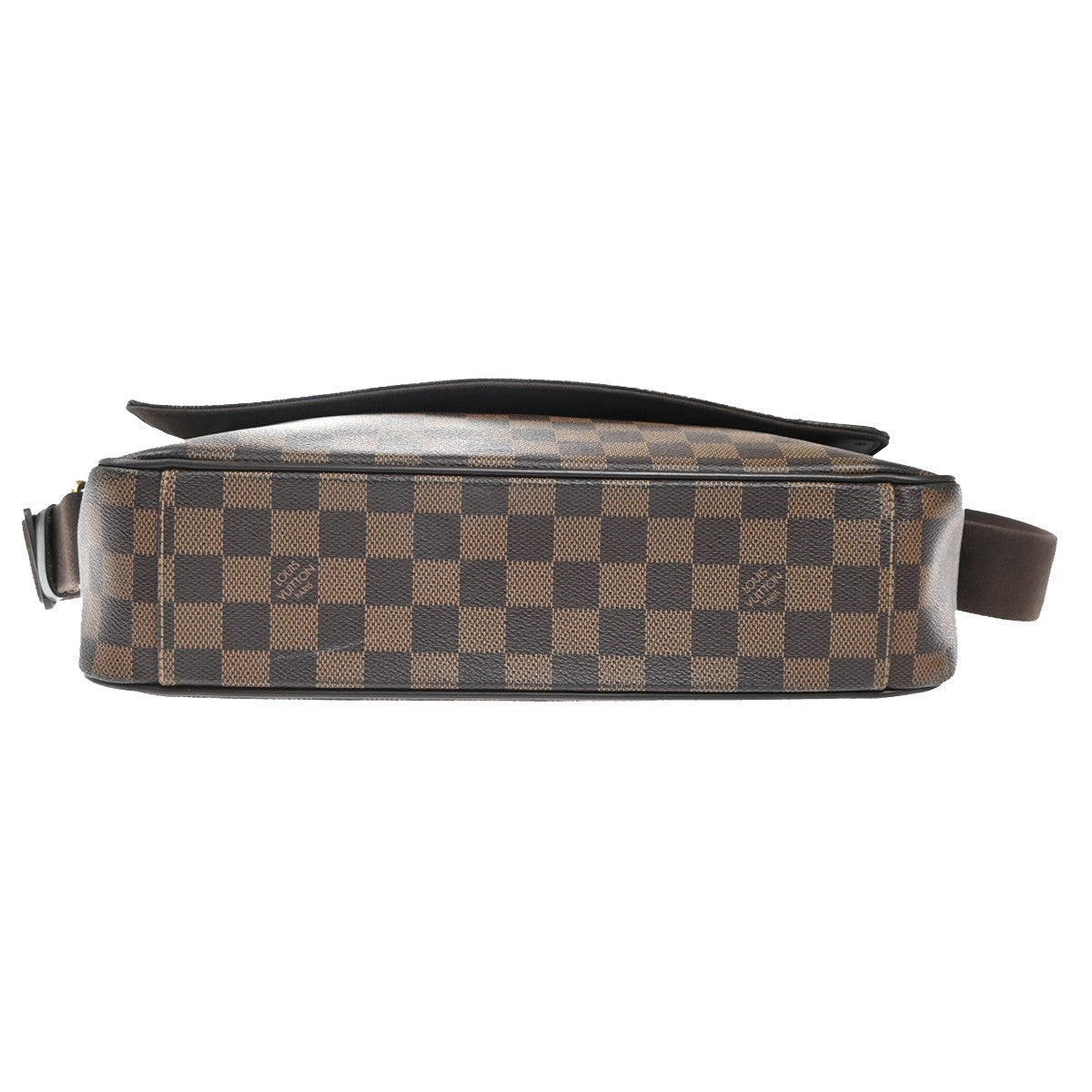 Louis Vuitton Shelton Messenger Bag Damier, BROWN, CANVAS, Shoulder bag