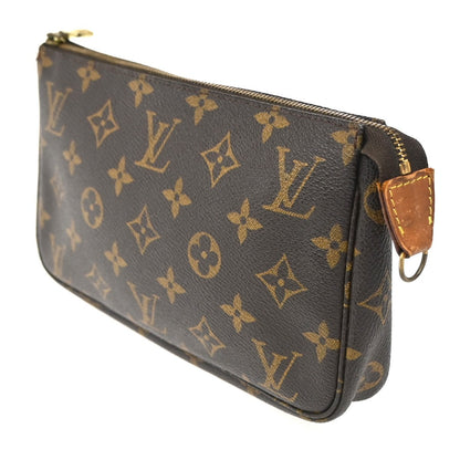 Louis Vuitton Pochette Accessoires NM Monogram Canvas, BROWN, CANVAS, Clutche & pouche