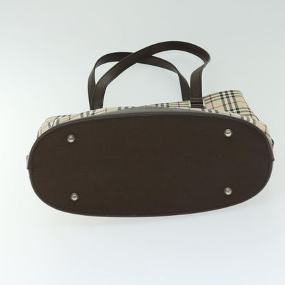 Burberry Nova Check Tote Nylon, BEIGE, NYLON, Tote bag