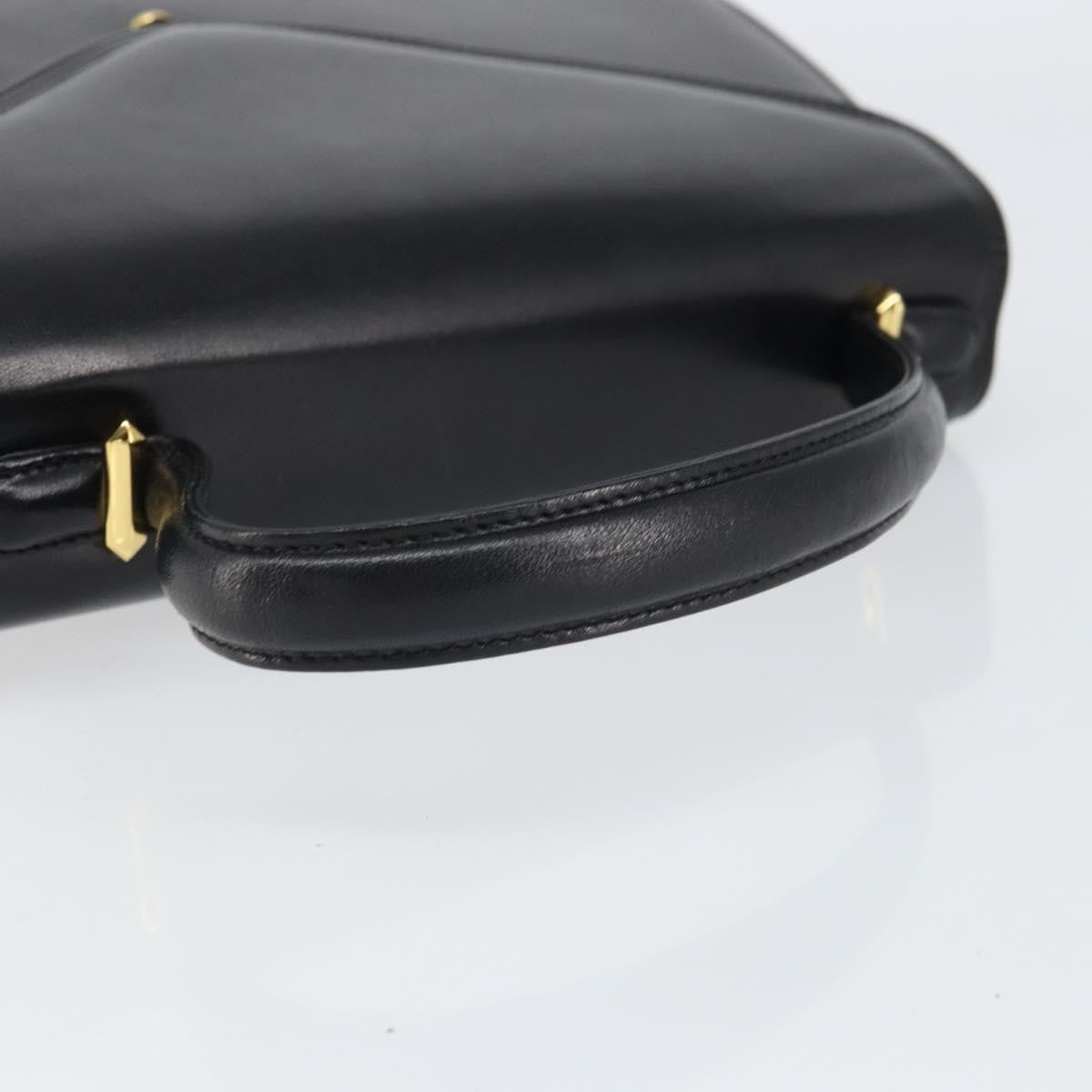 Givenchy Vintage Handbag Leather, BLACK, LEATHER, Handbag