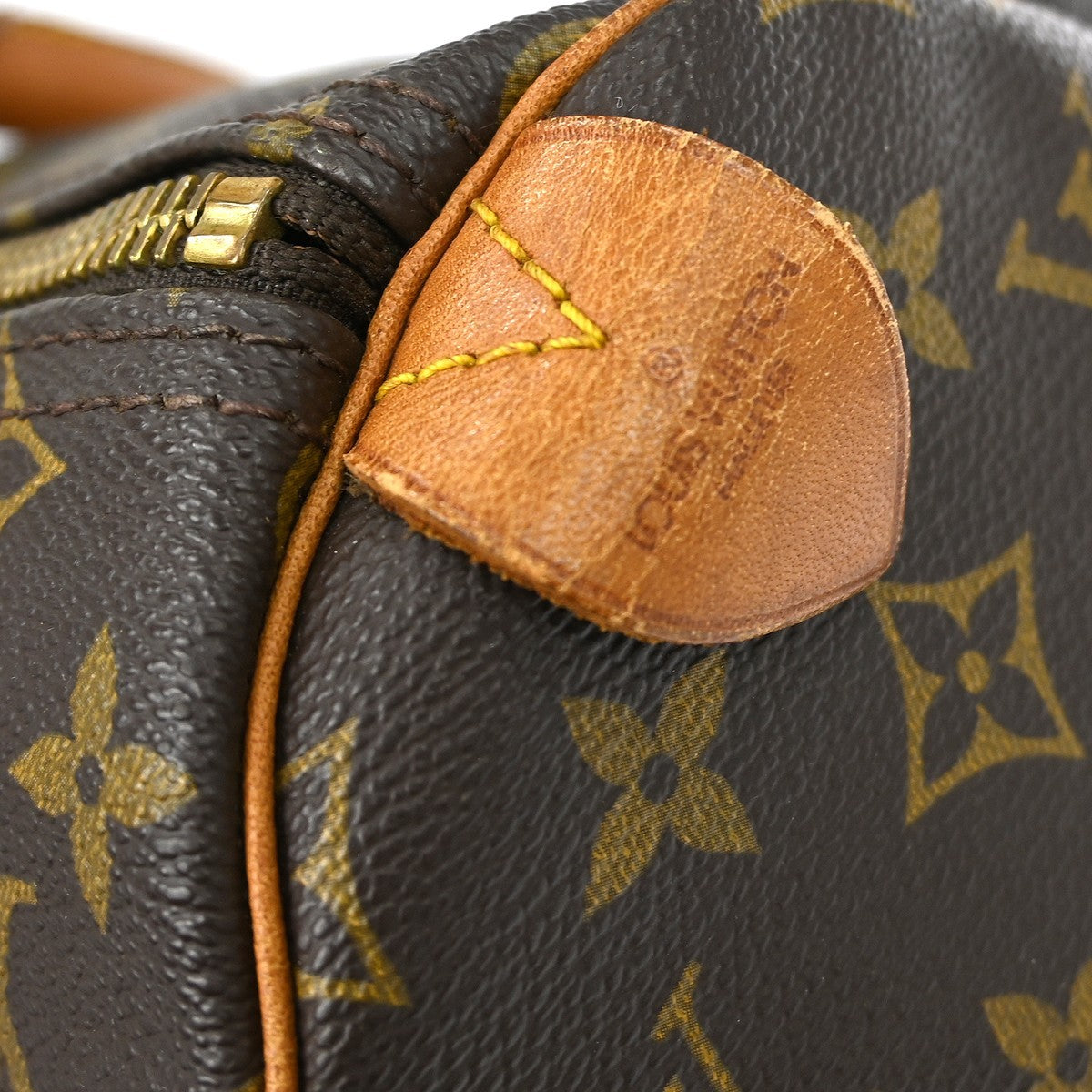 Louis Vuitton Keepall Bag Monogram Canvas, BROWN, CANVAS, Travel bag