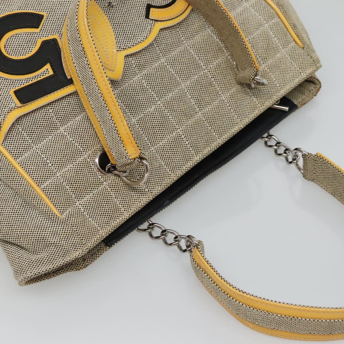 Chanel Camellia No.5 Tote Canvas, BEIGE, CANVAS, Tote bag