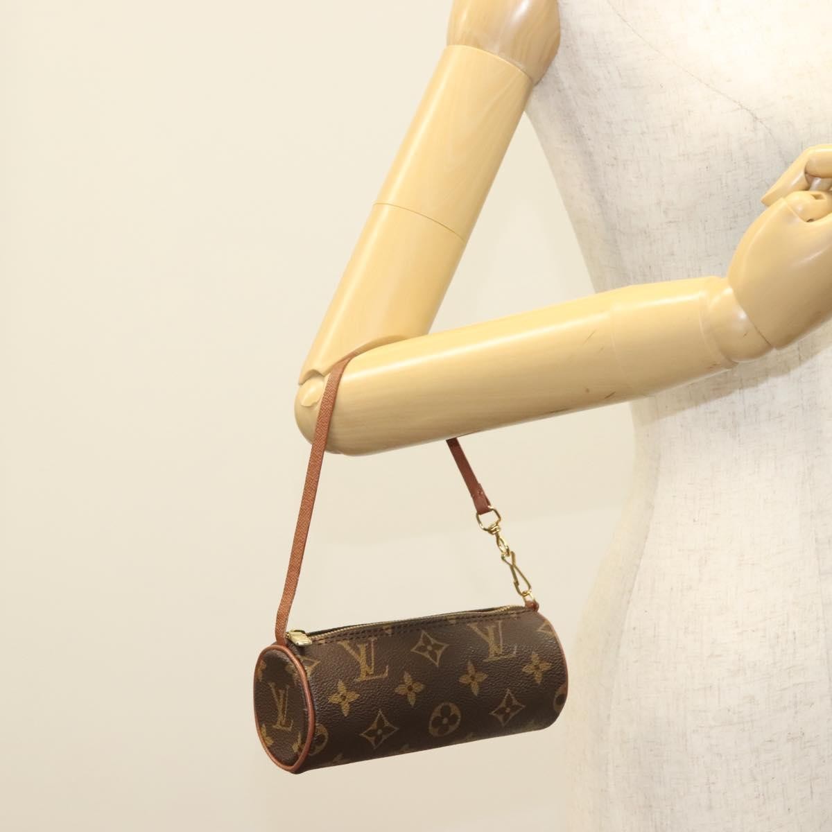 Louis Vuitton Papillon Pochette Monogram Canvas, MULTICOLOUR, CANVAS, Handbag