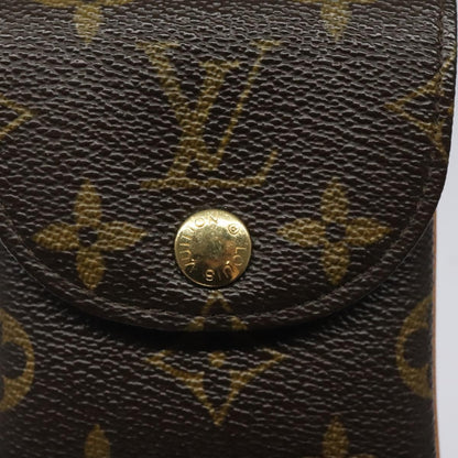 Louis Vuitton Étui Téléphone Monogram Canvas, BROWN, CANVAS, Tech accessory