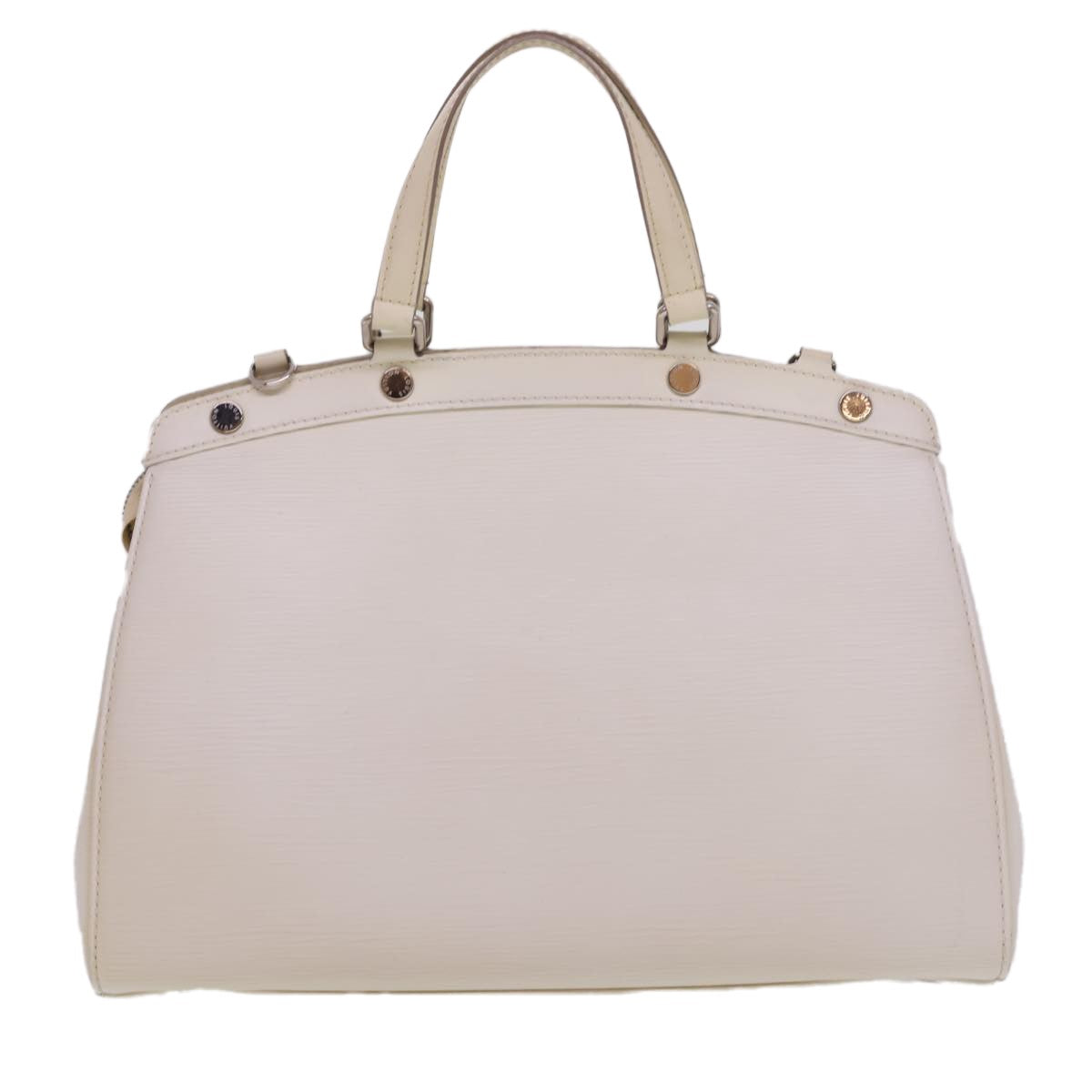 Louis Vuitton Brea Handbag Epi Leather, WHITE, LEATHER, Handbag