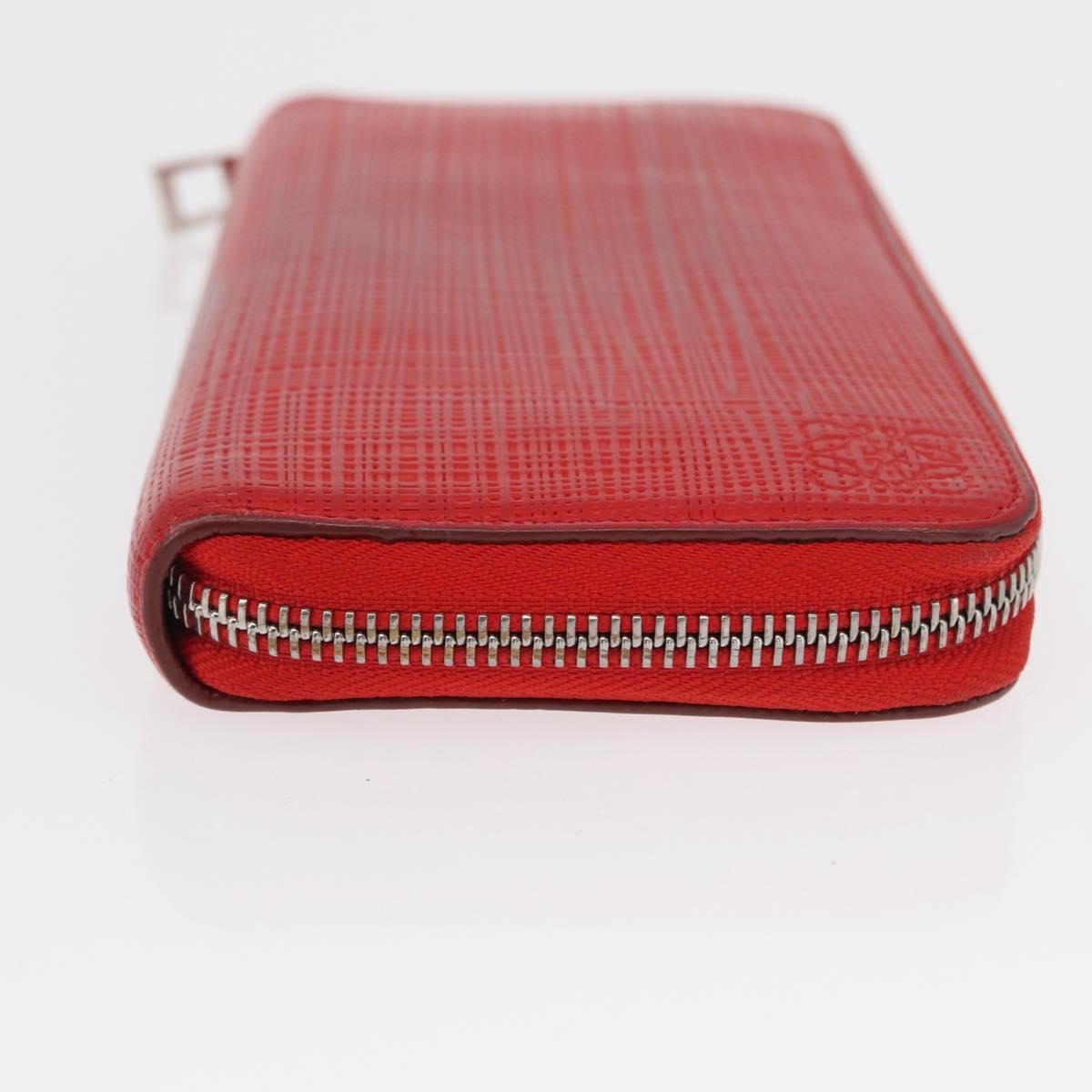 Loewe Anagram Wallet Leather, RED, LEATHER, Wallets