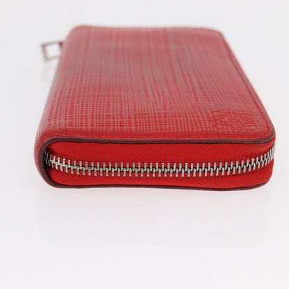 Loewe Anagram Wallet Leather, RED, LEATHER, Wallets