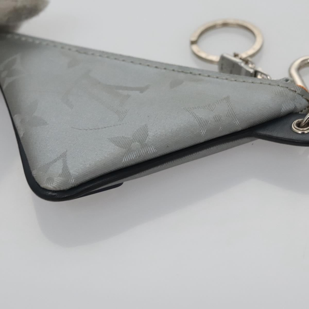 Louis Vuitton Porte cles satellite Canvas, Silver, Canvas, Charm