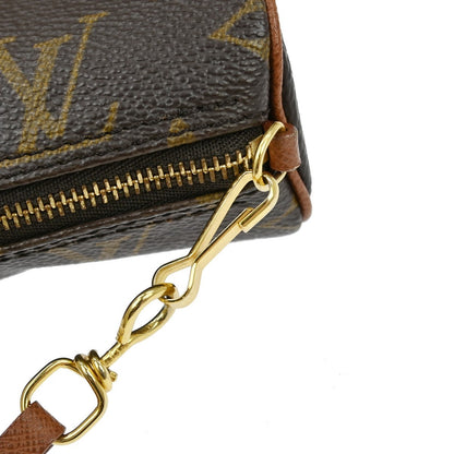 Louis Vuitton Papillon Pochette Monogram Canvas, BROWN, CANVAS, Clutche & pouche