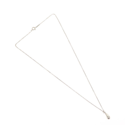 Tiffany & Co. Elsa Peretti Teardrop Necklace Silver 925, SILVER, SILVER, Necklace