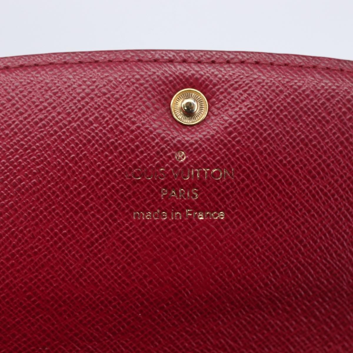 Louis Vuitton Emilie Wallet Monogram Canvas, BROWN, CANVAS, Wallets