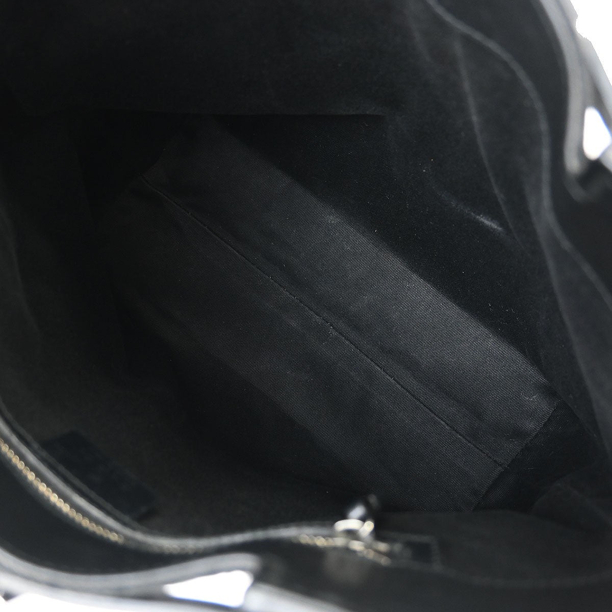Gucci Belted Bucket Tote GG Canvas with Leather, Black, Canvas, Tote Bag